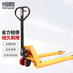 恒载 手动叉车载重2吨叉宽550mm叉长1150mm地牛液压车搬运车托盘车AC款